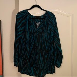 Boutique Long Sleeved Blouse Tunic